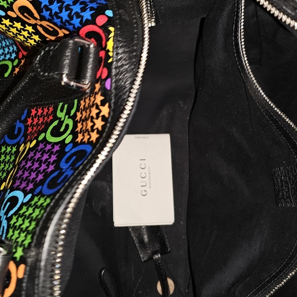 gently used Gucci Duffle Bag with Original Dust-bag Pride. Only worn 2 times. - Picture 9 of 12